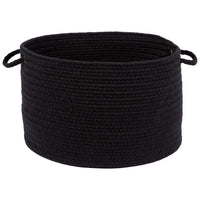 Wool Solids Basket - S112 Black