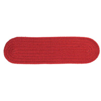 Wool Solids Stair Tread - S120 Scarlet