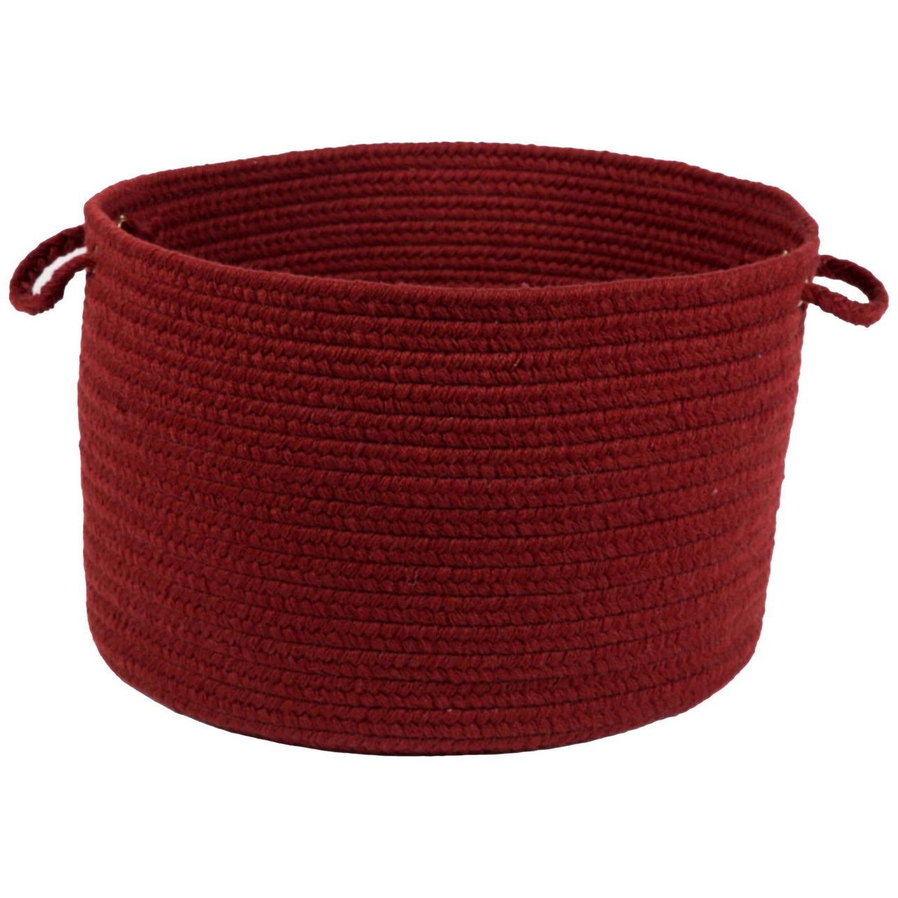 Wool Solids Basket - S121 Barn Red