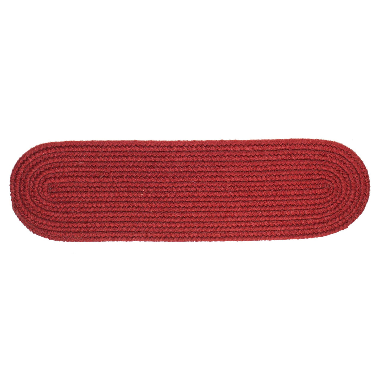 Wool Solids Stair Tread - S121 Barn Red