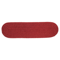 Wool Solids Stair Tread - S121 Barn Red