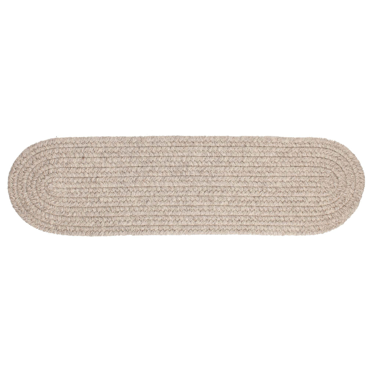 Wool Solids Stair Tread - S123 Light Grey