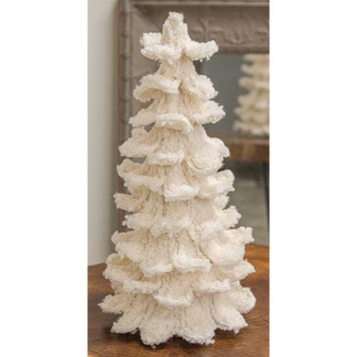 White Sherpa Christmas Tree 175H - The Fox Decor