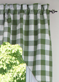 Buffalo Check Sage Swag SW510009