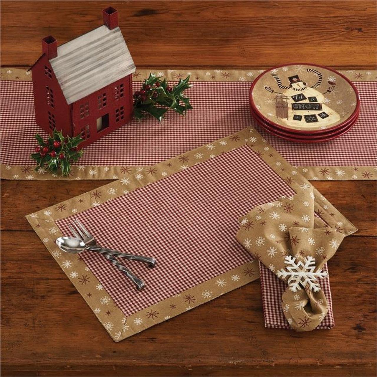 Snowflake Napkin Rings - Set of 6 Park Designs - The Fox Decor