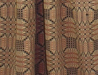 Trenton Jacquard Nutmeg Black Red Tiers T3243025