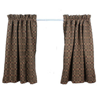 Kendall Jacquard Black Tiers - Interiors by Elizabeth