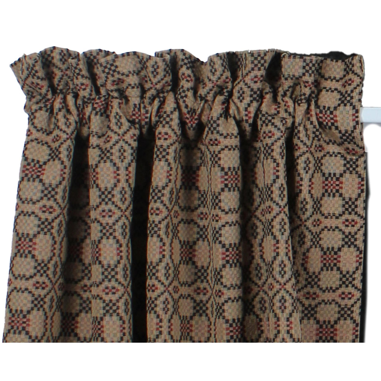 Kendall Jacquard Black Tiers T3280011