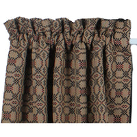 Kendall Jacquard Black Tiers T3280011