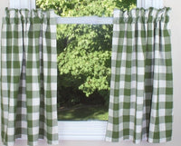 Buffalo Check Sage Sage Tiers  - Interiors by Elizabeth