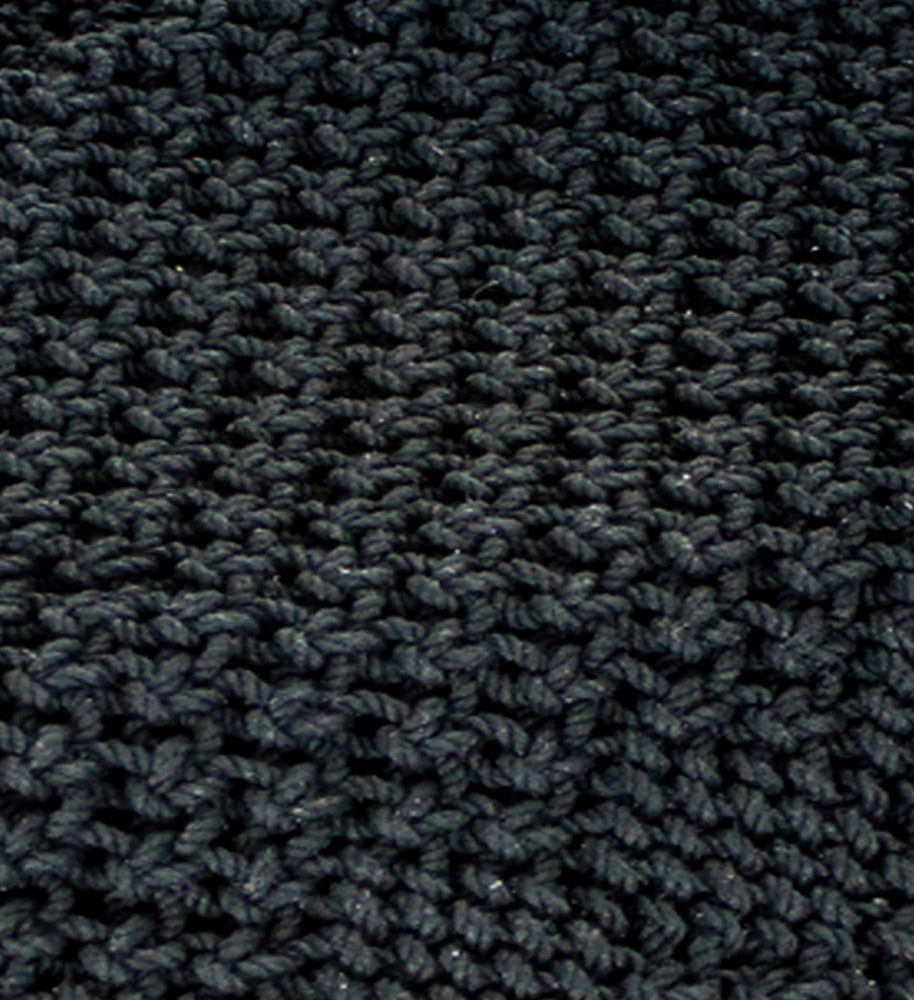 Macrame Black Table Runner 45 In T4011011