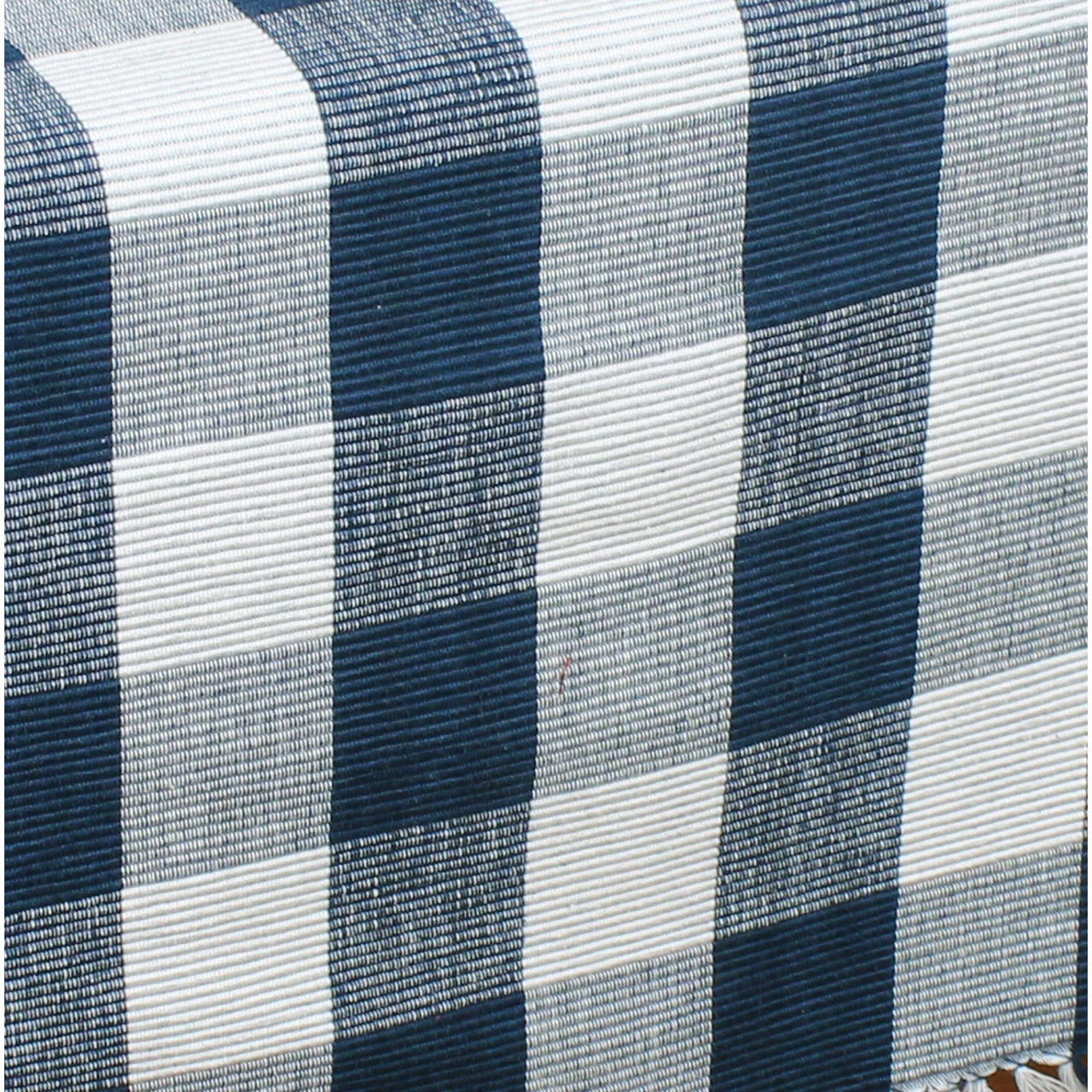 Buffalo Check Navy Blue Table Runner 14x45 T4511014