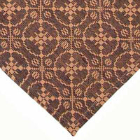 Black Tan Marshfield Jacquard Table Runner - Interiors by Elizabeth