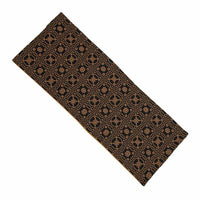 Black - Mustard Lover’???s Knot Jacquard Table Runner - Interiors by Elizabeth