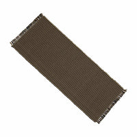 Black - Oat Newbury Gingham Table Runner - Interiors by Elizabeth