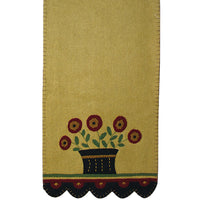 Folk Flower Basket Table Runner TR750003