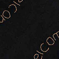 Black Pineapple Welcome Table Runner TRAR00J2