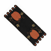Pumpkin Table Runner - Interiors by Elizabeth
