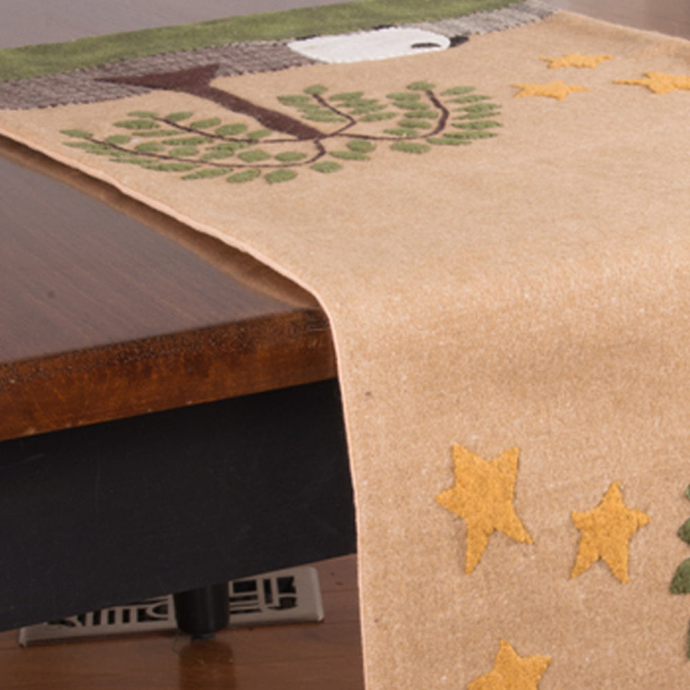 Sheep Willow Table Runner TRRE0311