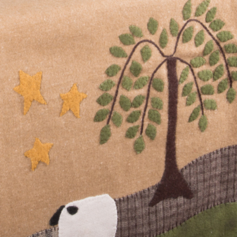 Sheep Willow Table Runner TRRE0311
