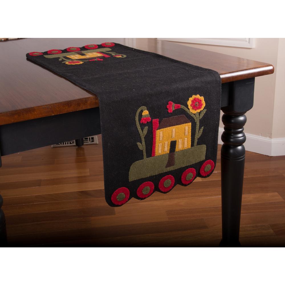Homecoming Table Runner-  Interiors by Elizabeth