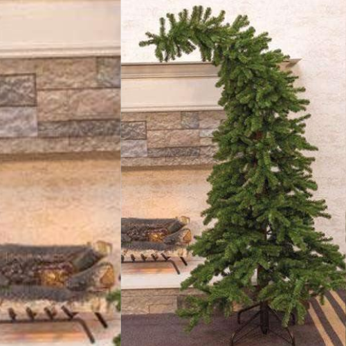 Alpine Tree, 8 Ft. Bendable Christmas Whoville Grinch Tree