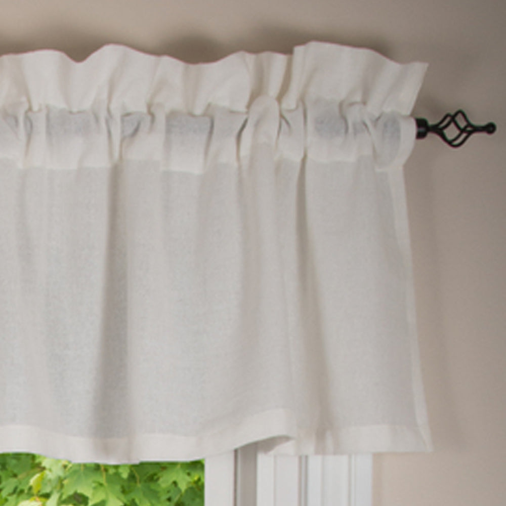 Heirloom Valance Buttermilk Unlined VL010019