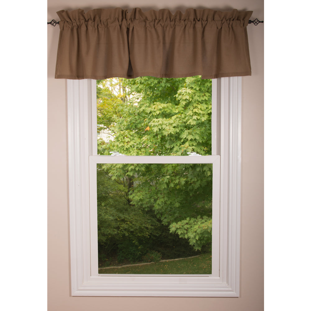 Heirloom Valance Oat  - Interiors by Elizabeth