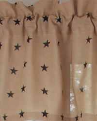 Heirloom Star Nutmeg Valance VL0118ST