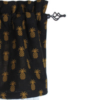 Pineapple Town -  Black Valance VL660011