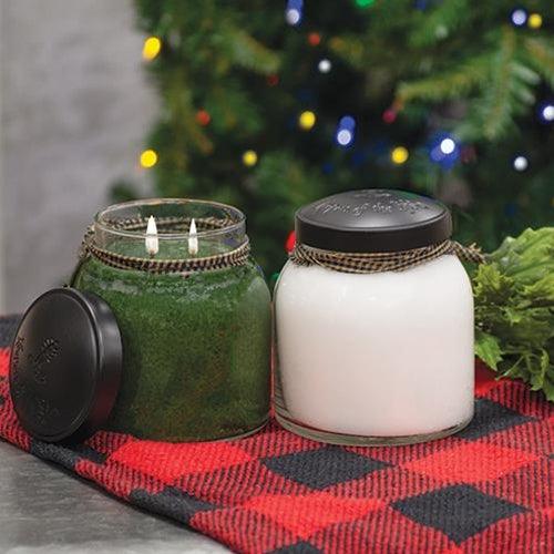 Balsam and Cedar Papa Jar Candle - The Fox Decor