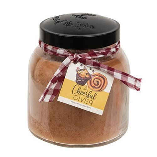 Sugar & Vanilla Bean Papa Jar Candle 34oz - The Fox Decor