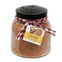 Sugar & Vanilla Bean Papa Jar Candle 34oz - The Fox Decor