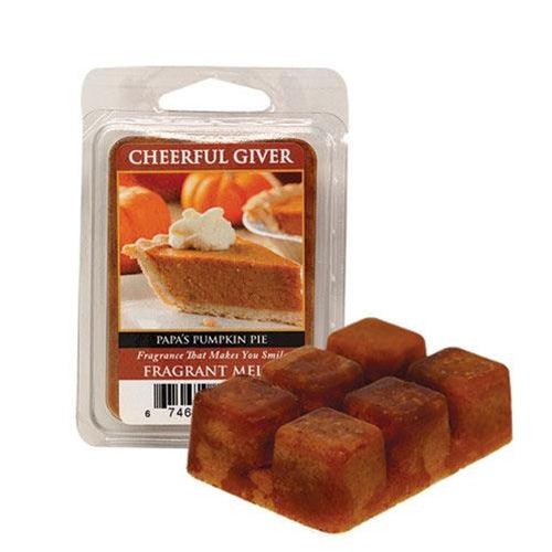 Papa's Pumpkin Pie Wax Melts - The Fox Decor