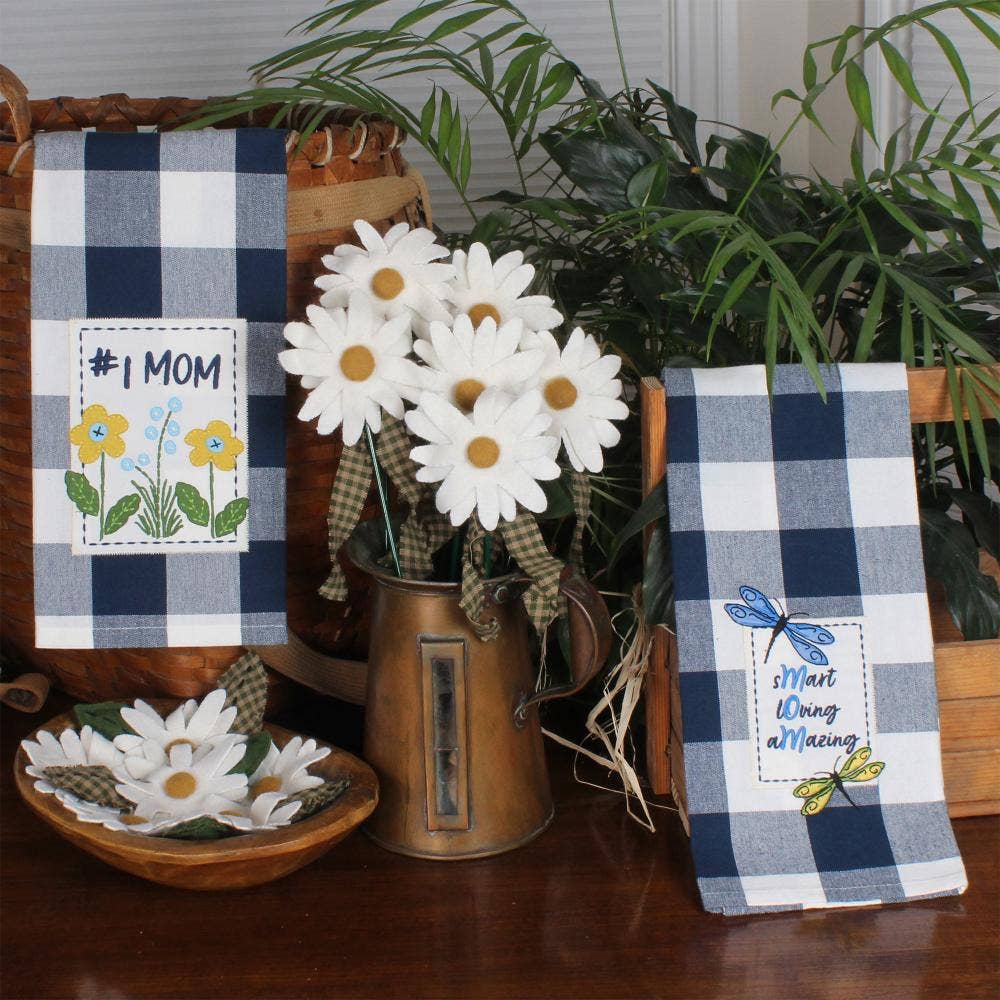 #1 Mom Towel  Set of 2 ET000073