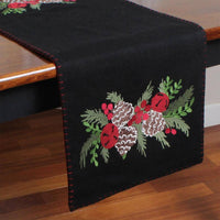 Pinecones and Bells Table Runner TR724611