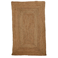 Thumbnail for Handmade Braided Natural Fiber Beacon Natural Jute Rug 3x5' - Nearly Natural - The Fox Decor