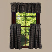 Black and Tan Valance VL235011