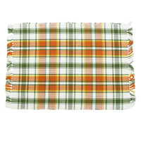 Fall Harvest Plaid Placemat  Set of 6 PM810009