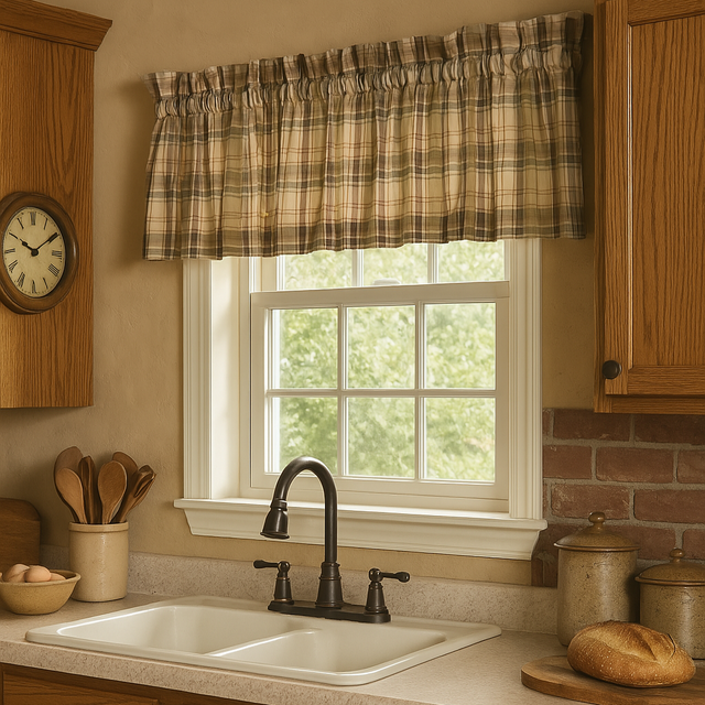 country kitchen curtains
