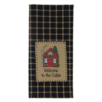 Welcome to The Cabin Towel  Set of 2 ET140100