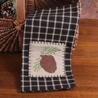 Pinecone Patch Towel  Set of 2 ET140102