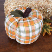 Fall Harvest Plaid Pumpkin 8x6 ON810549