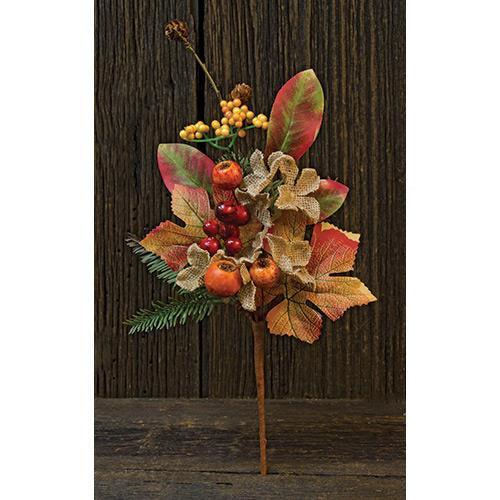 Burlap Crab Apple Pick - The Fox Decor