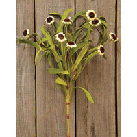Country Mix Daisy Bush - Ivory - The Fox Decor