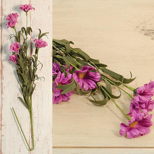 Purple Aster Daisy Spray 28 - The Fox Decor