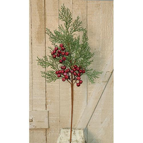 Cedar Pick w Berries 20 - The Fox Decor