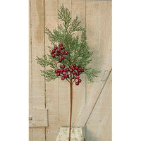 Cedar Pick w Berries 20 - The Fox Decor