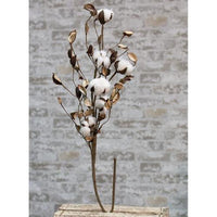 Cotton Branch w Shells 30 - The Fox Decor