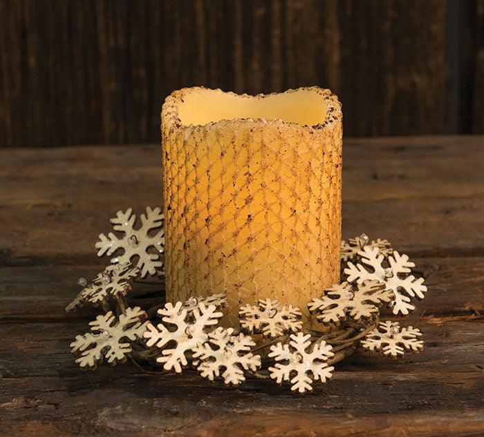 Vintage Snowflake Ring 35 - The Fox Decor
